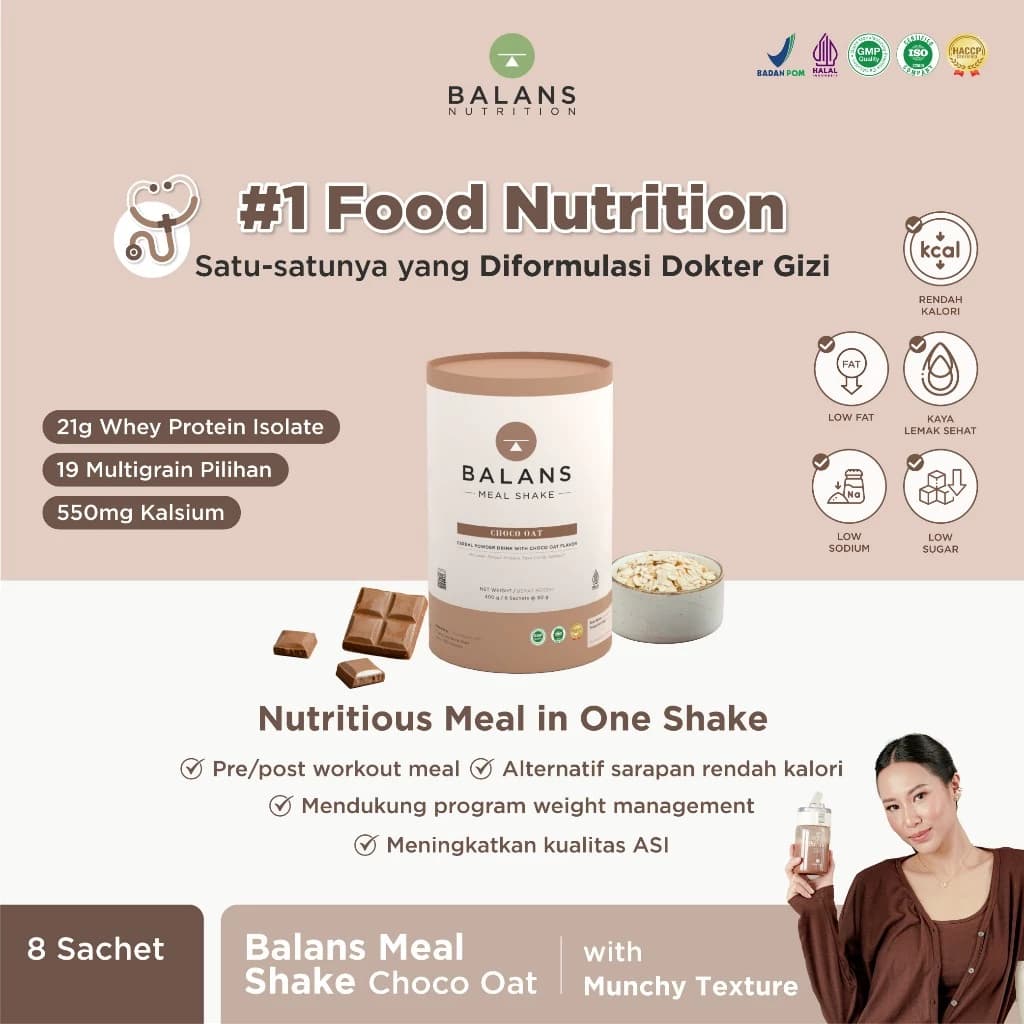 BALANS Meal Shake Choco Oat